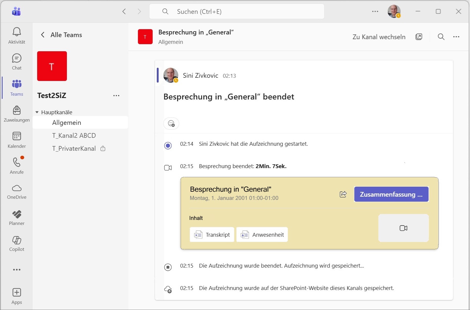 BIld 4: Besprechungsdatei im Besprechungsverlauf