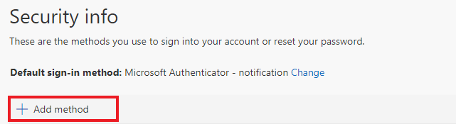 Authentication Method